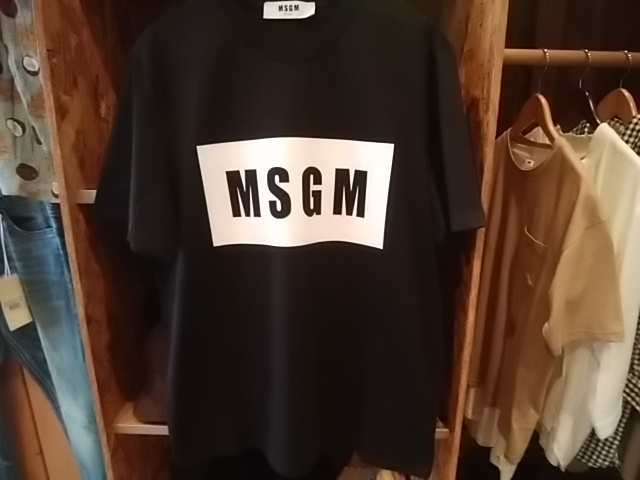 MSGM、二回目の追加もブラックSサイズで終わり！