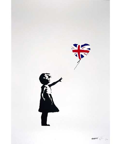 〈BANKSY(バンクシー)〉 新作版画展